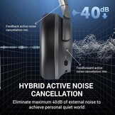 Draadloze Over-ear Koptelefoon met ANC & 60u Batterij - 56% Korting