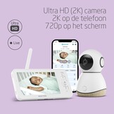 Maxi-Cosi See Pro Baby Monitor, Baby Monitor with Camera, WiFi Baby Monitor App, CryAssist Translator, Automatic Motion Detection, Ultra HD Video (2K), 5-Inch Screen, Part of Maxi-Cosi Connected Home