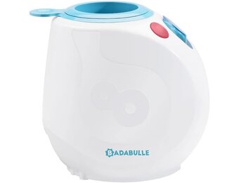 Badabulle Easy Plus flessenwarmer en babykostwarmer, inclusief praktische doseerder, verwarmen van flesjes in 90 seconden