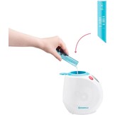 Badabulle Easy Plus flessenwarmer en babykostwarmer, inclusief praktische doseerder, verwarmen van flesjes in 90 seconden