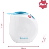 Badabulle Easy Plus flessenwarmer en babykostwarmer, inclusief praktische doseerder, verwarmen van flesjes in 90 seconden