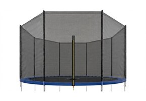 Trampoline veiligheidsnet 366 cm | 8 palen | 180 cm hoog | Weerbestendig