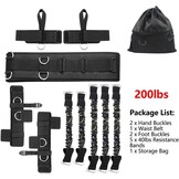 Boksen Weerstandsbanden Set - Fitness & Thuis Training (5 Bands, 68-136KG) - 59% Korting