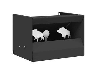 vidaXL Schietkast magnetisch met targets 4+1 wild zwijnontwerp