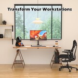 Monitorarm Zwart voor 1 Monitor 13-32 inch LED LCD tot 10 kg VESA - 59% Korting!