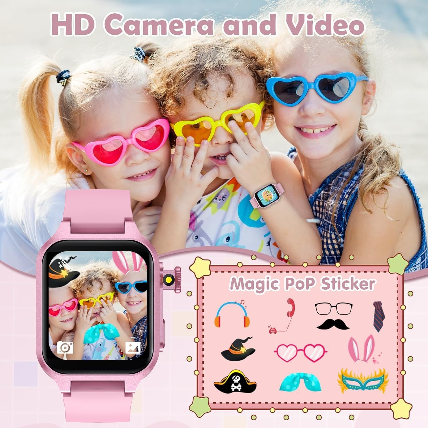 Smartwatch Kinderen 3-11 Jaar - 61% Korting!