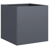 Antraciet Stalen Plantenbak 40x40x40 cm - 34% Korting