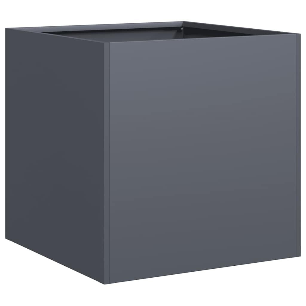 Antraciet Stalen Plantenbak 40x40x40 cm - 34% Korting