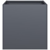 Antraciet Stalen Plantenbak 40x40x40 cm - 34% Korting