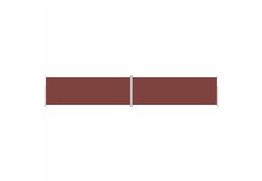 Uittrekbaar Windscherm 220x1200cm Bruin | 52% Korting