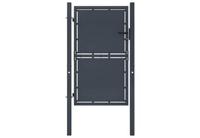 Stalen Poort Antraciet 100x125 cm met 46% Korting