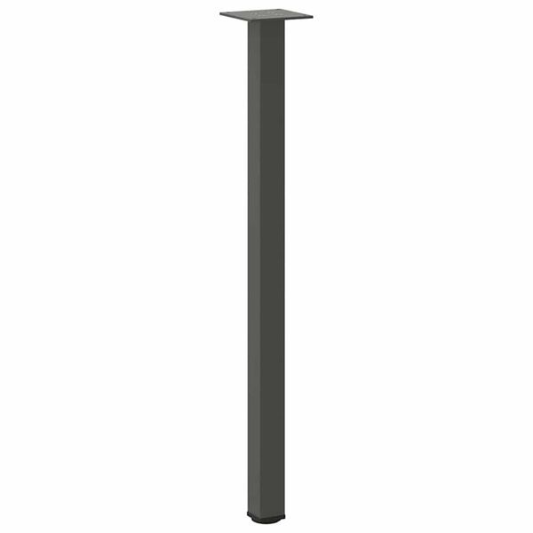 vidaXL Salontafelpoten 4 st 72-74 cm staal antraciet