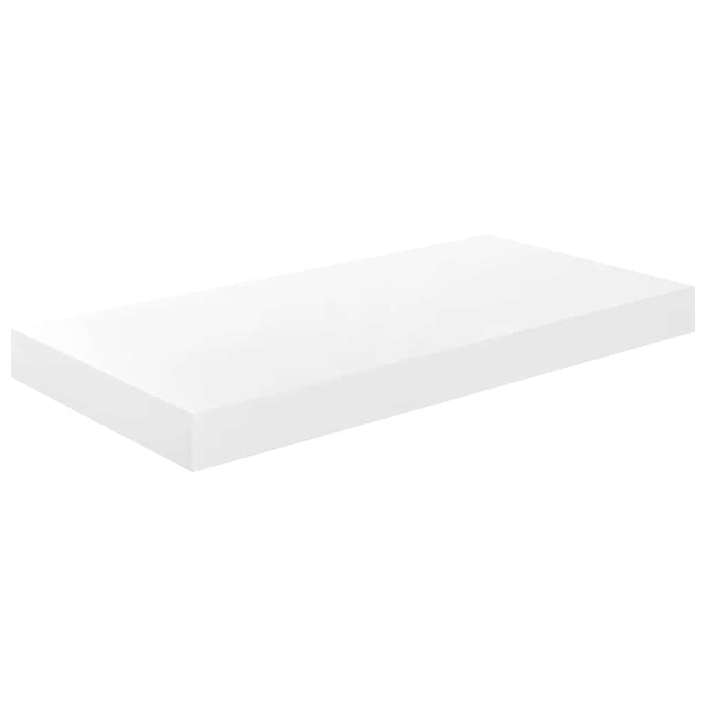 Zwevende Wandplank Hoogglans Wit 50x23x3.8 cm - 54% Korting!