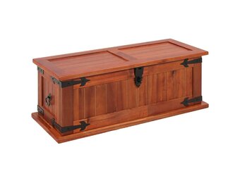 vidaXL Opbergkist 60x25x22 cm massief acaciahout