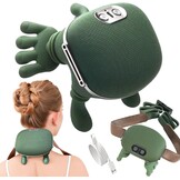 Massager Neck Massager, Neck Massage Shoulder, Shiatsu Neck Massager Wireless, Electric Back Massager, Shiatsu Massage for Neck, 3 Massage Settings and 2 Heat Settings, Neck Massager