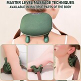 Massager Neck Massager, Neck Massage Shoulder, Shiatsu Neck Massager Wireless, Electric Back Massager, Shiatsu Massage for Neck, 3 Massage Settings and 2 Heat Settings, Neck Massager