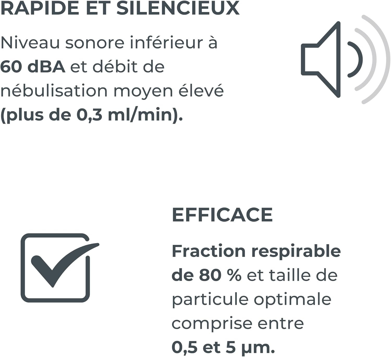 Nuvita 5023 Nébuliseur à Piston pour Thérapie Respiratoire Efficace - Haute Performance, Faible Bruit, Compatibilité avec Tous les Médicament