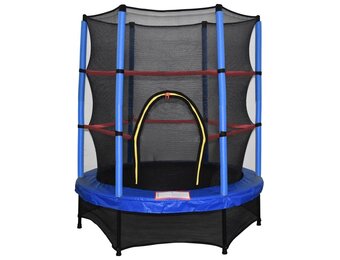 Trampoline - blauw - 140 cm