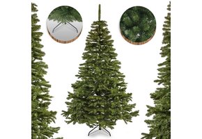 Kunstkerstboom Groen Spar 240 cm - Hoge Naalddichtheid - 46% Korting