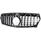 Sportgrille Mercedes CLA C117 Facelift 2016-2019 Glans Zwart/Chroom - 25% Korting