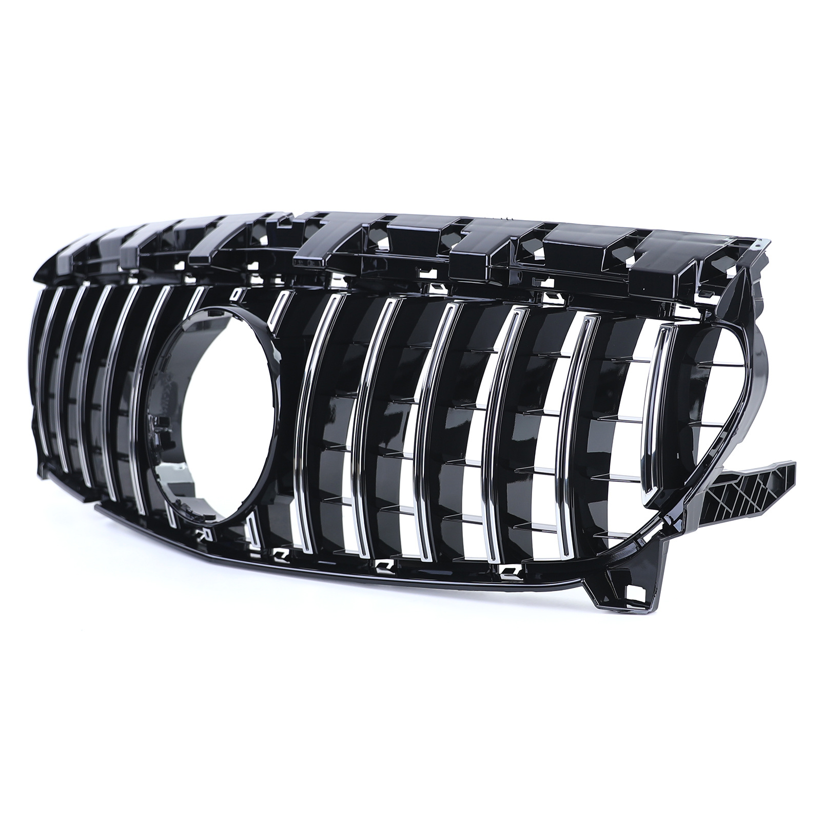 Sportgrille Mercedes CLA C117 Facelift 2016-2019 Glans Zwart/Chroom - 25% Korting
