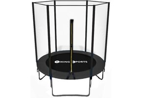 Trampoline 183 cm Zwart - Inclusief Veiligheidsnet (28% Korting!)