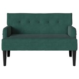 VidaXL Chesterfield Bank Donkergroen Fluweel - 35% Korting!