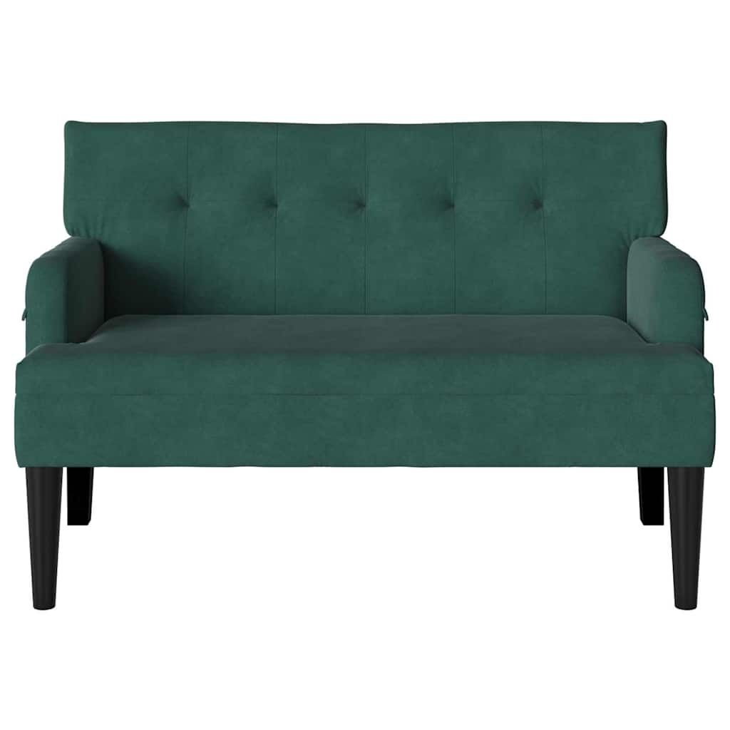 VidaXL Chesterfield Bank Donkergroen Fluweel - 35% Korting!