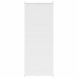 VidaXL Plisséjaloezie 80x200 cm Wit - 77% Korting!