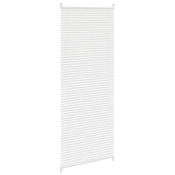 VidaXL Plisséjaloezie 80x200 cm Wit - 77% Korting!