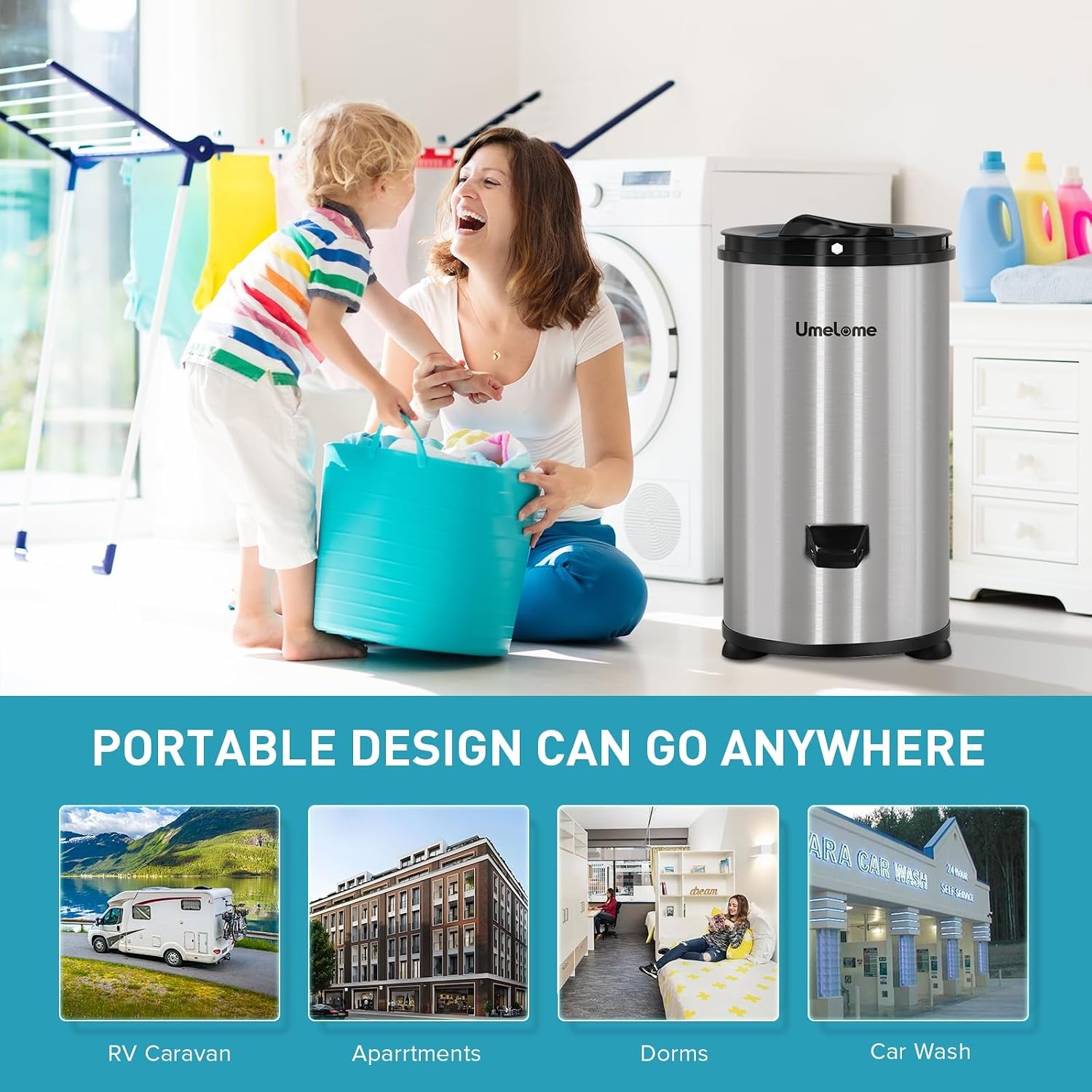 Spin Dryer 4kg - Energiezuinig met 35% Korting