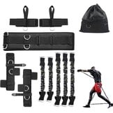 Bokstrainingsbanden Set - Krachttraining & Fitness (incl. Heupriem, Enkel- & Polsbanden) - 74% Korting