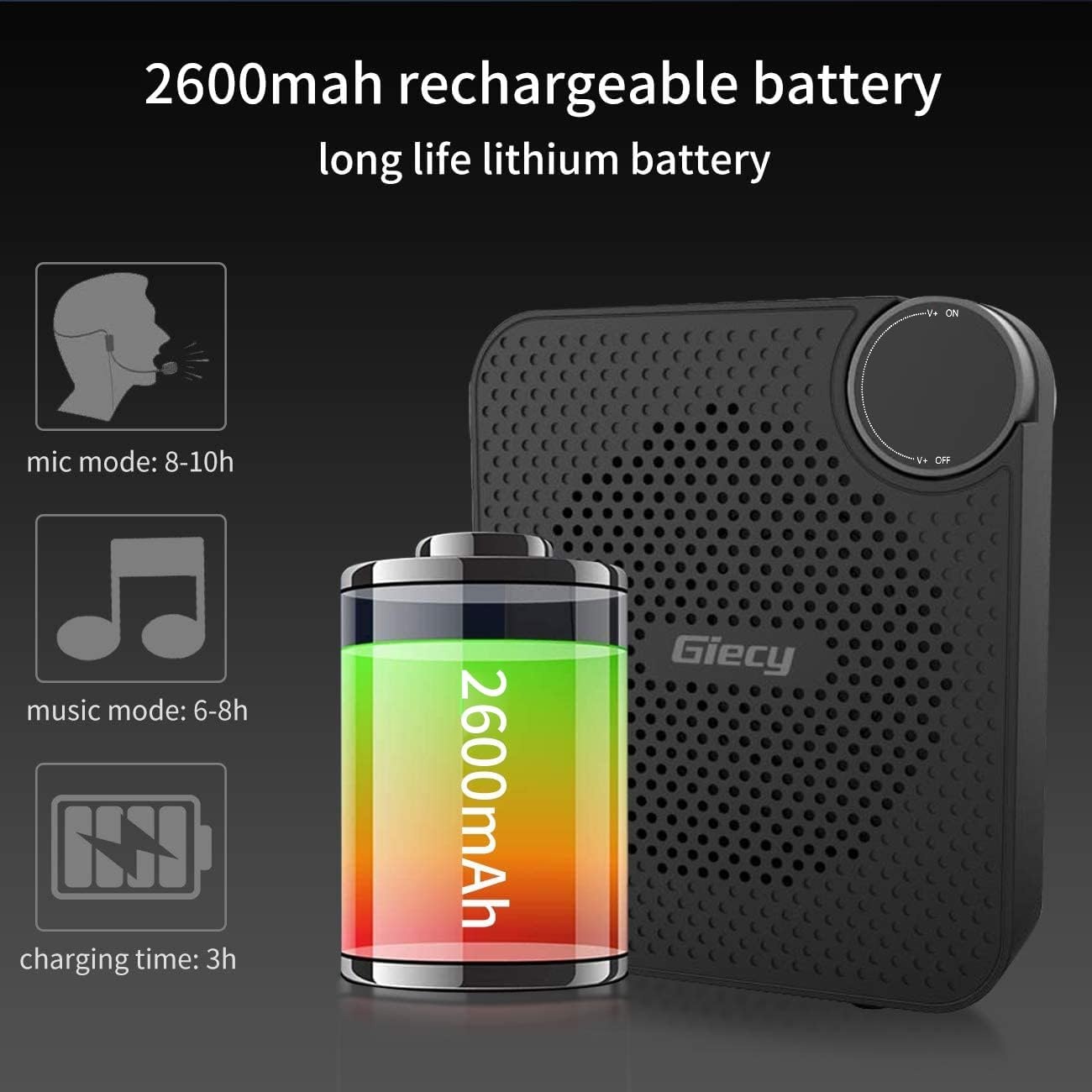 Draagbare Stemversterker 15W met Headset - 57% Korting