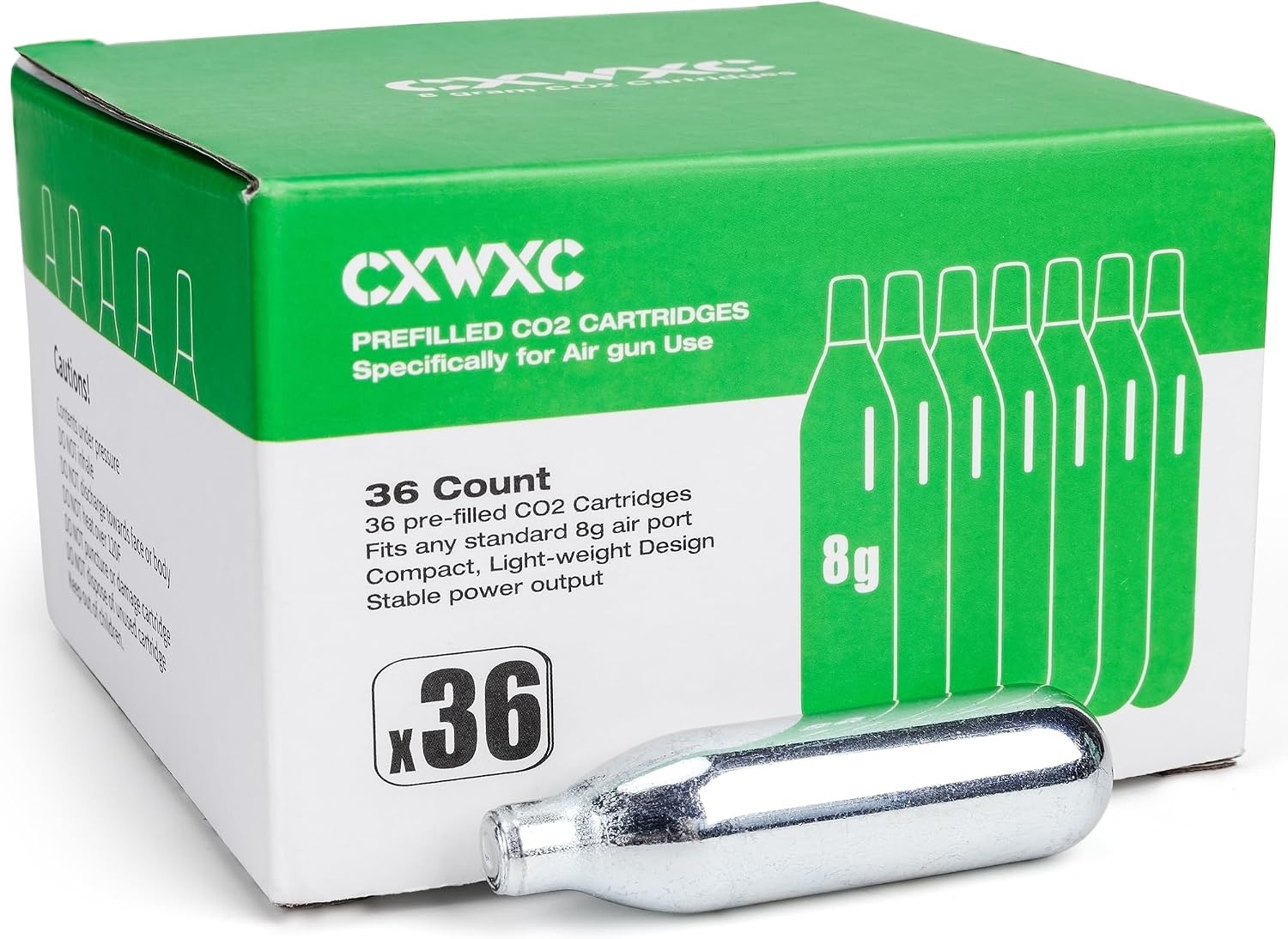 CO2 Patronen 8/12/88g - Hoogzuiver & Olievrij - 49% Korting