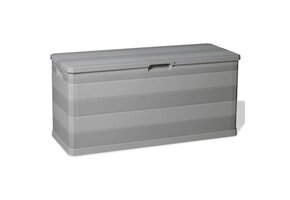 VidaXL Tuinbox Grijs - 117x45x56cm - 46% Korting
