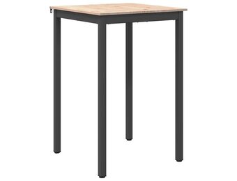vidaXL Bartafel Naturel 110x55x105cm Massief Grenenhout met 54% Korting