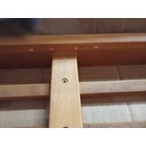 Houten Tuinbank 120cm Acaciahout met Kussen - 54% Korting!