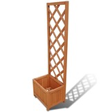 Plantenbak met Klimrek 40x30x135 cm - Nu met 34% Korting!