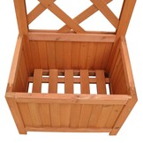 Plantenbak met Klimrek 40x30x135 cm - Nu met 34% Korting!