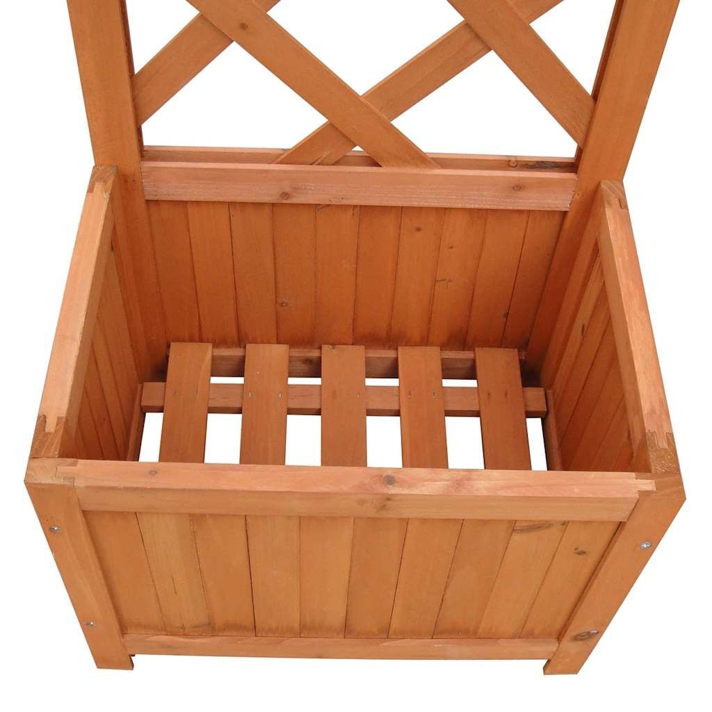 Plantenbak met Klimrek 40x30x135 cm - Nu met 34% Korting!