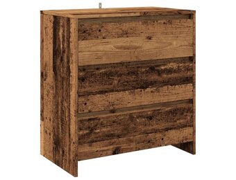 vidaXL Dressoir 70x41x75cm Bewerkt Hout met Korting