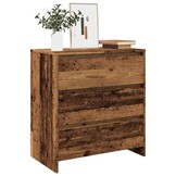 vidaXL Dressoir 70x41x75 cm Bewerkt Hout met 72% Korting