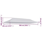 Partytentdak 3x6m Wit - Ideale Vervanging (34% Korting!)