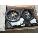 Robuuste Fietstrailer 126x63x34 cm (IJzer, Zwart) - 54% Korting!
