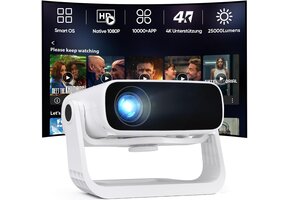 Smart Beamer Full HD 1080P met Android 11 & WiFi 6 - 52% Korting