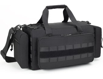Tactische Range Bag - 24L Zwart - Ideaal voor Schietbaan