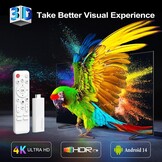 Smart TV Stick Android 14 2GB/16GB 4K@60Hz - 33% Korting