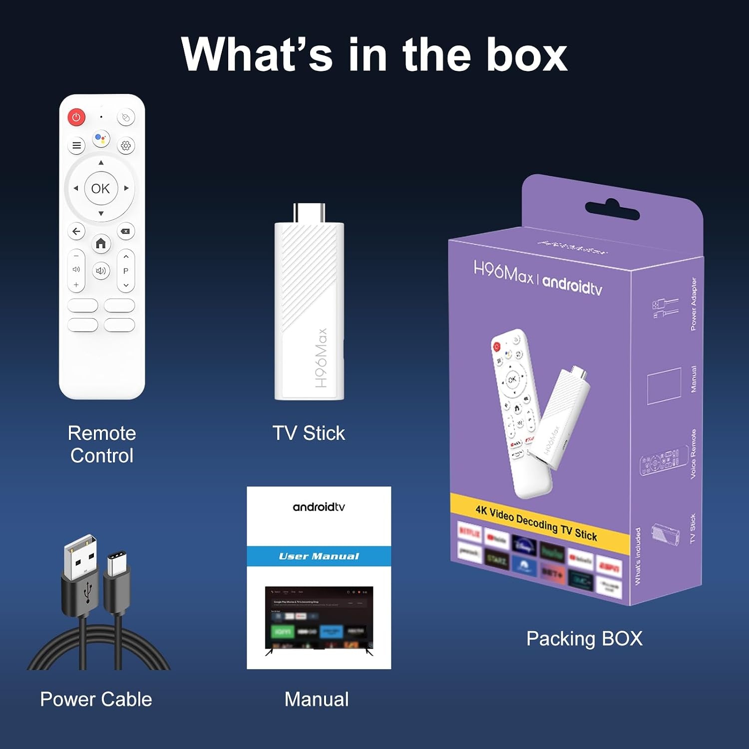 Smart TV Stick Android 14 2GB/16GB 4K@60Hz - 33% Korting