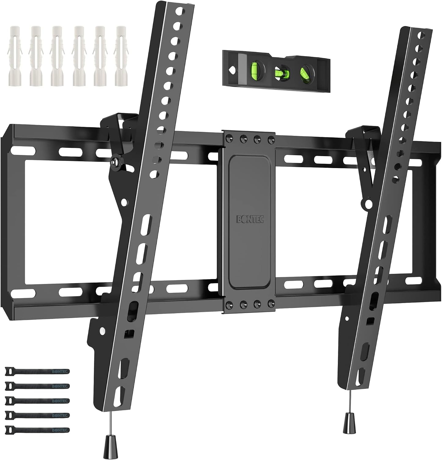 Kantelbare TV Muurbeugel 17-86" | 75kg | VESA 600x400 | 33% Korting