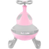 Wiebelauto met LED-wielen - Roze - 27% Korting